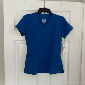 Barco Uniforms Women's Short Sleeve Blue Top